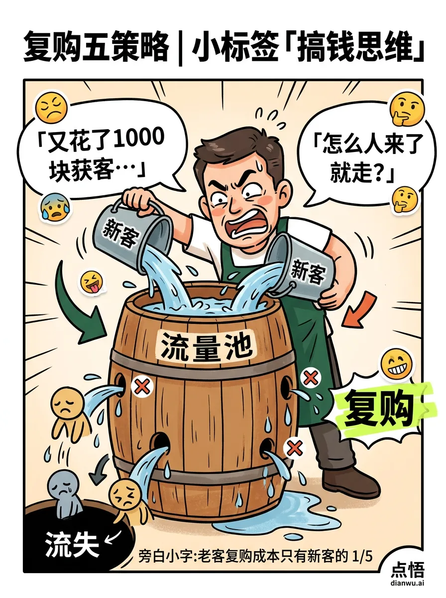 复购设计五策略 · 第 1 张