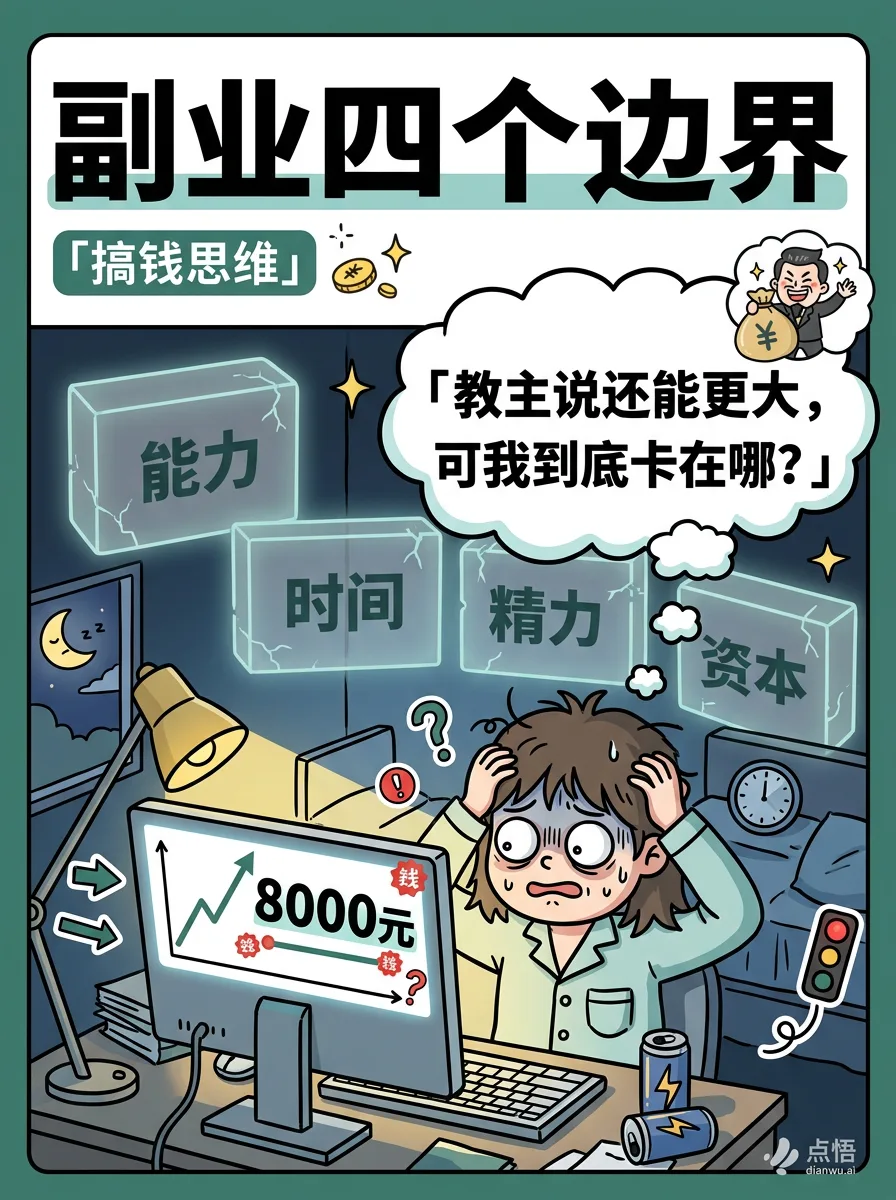 副业四个边界 · 第 1 张